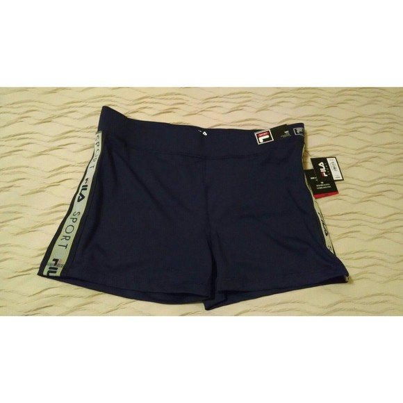 Fila Sport Womens Shorts Mid Rise Wicks Moisture XL MSRP $30 NWT - Picture 1 of 7